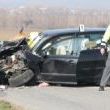 Havarované auto slovenského řidiče (foto:rb)