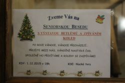 Pozvánka na adventní setkání